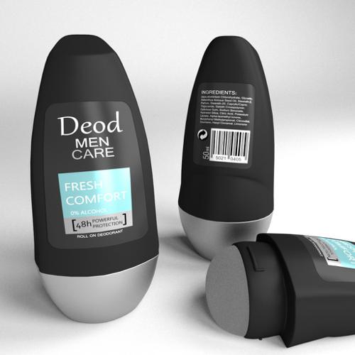 Deodorant bottle preview image